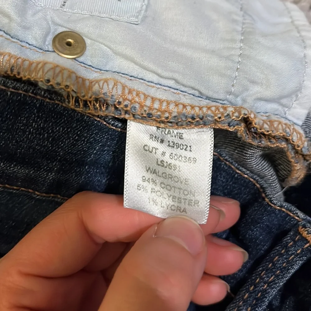Distressed Le Skinny de Jeanne Frame Denim